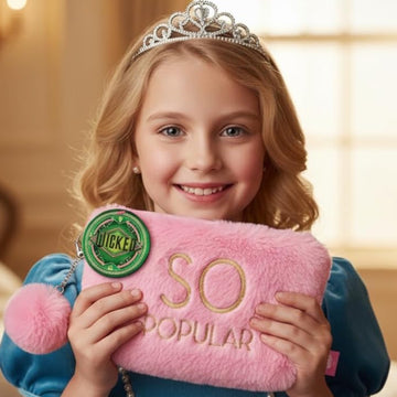 Official Wicked Gift Set – “SO POPULAR” Pink Cosmetic Bag + 2 Bath Melts - 0