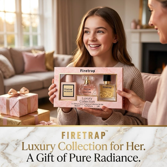 Firetrap Women's Perfume Gift Set – 3 x 30ml Eau de Toilette Fragrance Collection
