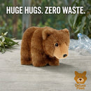 Keeleco 100% Recycled Plush Eco Toys (Grizzly Brown Bear)-5