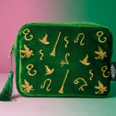 Official Wicked Gift Collection - Green Cosmetic Makeup Bag + Pink Compact Mirror-5