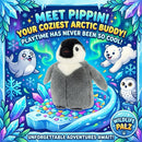 Keeleco 100% Recycled Plush Eco Toys (Baby Emperor Penguin)-3