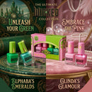 Wicked Nail Polish Collection Gift Set 4 Colours 2 Pink 2 Green Glossy Finish-2