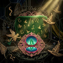 Official Wicked Gift Collection - Green Cosmetic Makeup Bag + Pink Compact Mirror-10