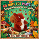 Keeleco 100% Recycled Plush Eco Toys (Red Squirrel)-3