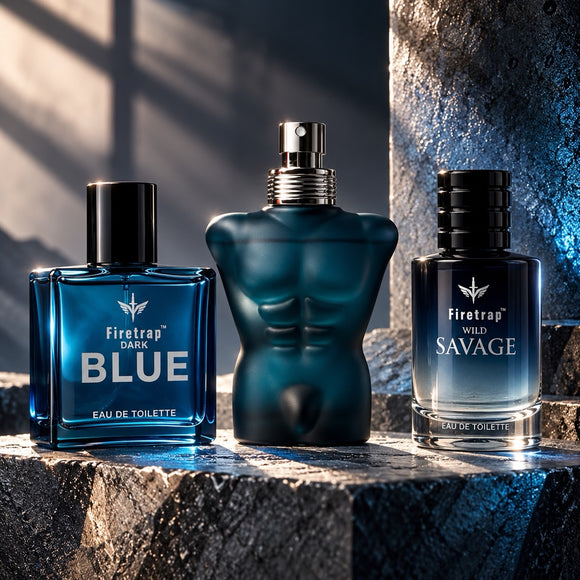 Firetrap Men's Fragrance Gift Set – 3 x 30ml Eau de Toilette Luxury Collection
