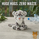 Keeleco 100% Recycled Plush Eco Toys (Snow Leopard)-5