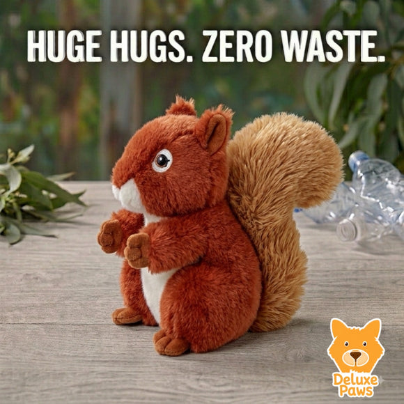 Keeleco 100% Recycled Plush Eco Toys (Red Squirrel)