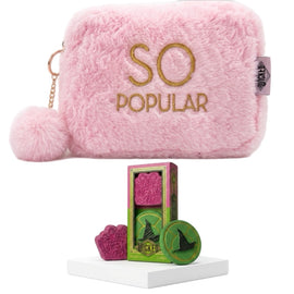Official Wicked Gift Set – “SO POPULAR” Pink Cosmetic Bag + 2 Bath Melts