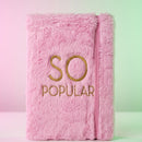 Wicked “So Popular” Gift Set – Pink Furry Notebook & Hand Balm-4