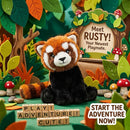 Keeleco 100% Recycled Plush Eco Toys (Red Panda)-3