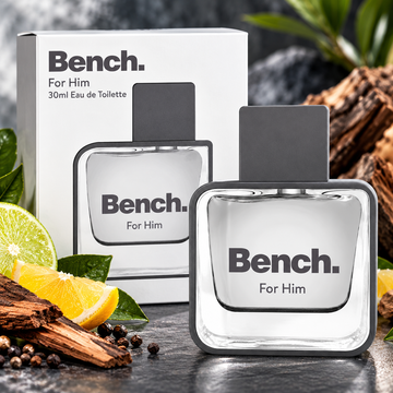 Bench Signature for Him Eau de Toilette 30ml – Men's Woody Citrus Perfume - 0