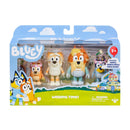 Bluey Wedding Figures Pack of 4, Articulated Character Toys with Uncle Rad, Frisky, and Flower Bingo Figurines, Action Figures for Kids Ages 3+-1