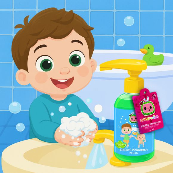 CoComelon Singing Hand Wash 250ml Kids Musical Soap Wash Your Hands Song