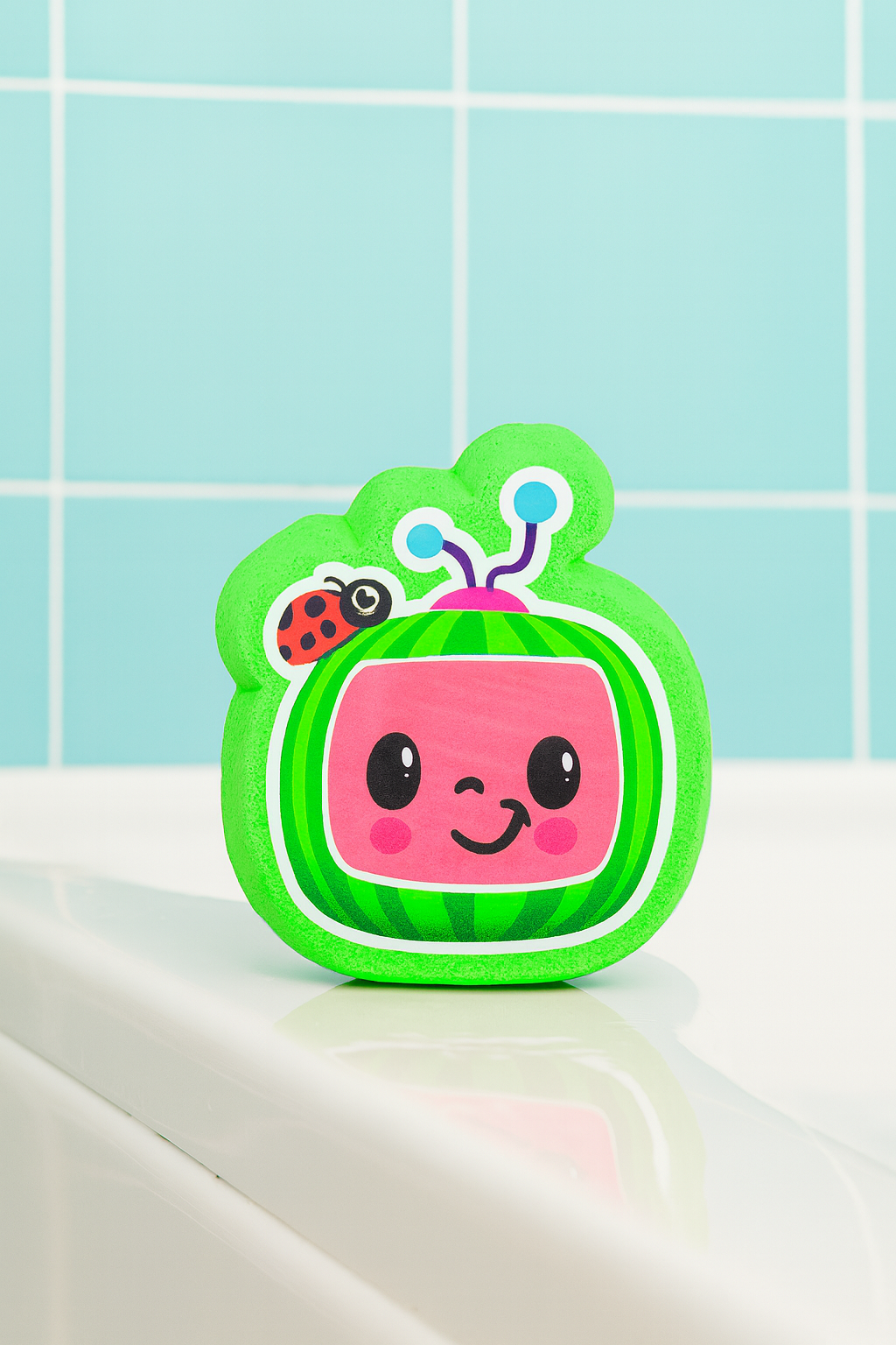 Cocomelon Bath Tiles and Fizzer Set 100g X 1