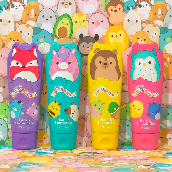 Squishmallows Character Bath & Shower Gel Set