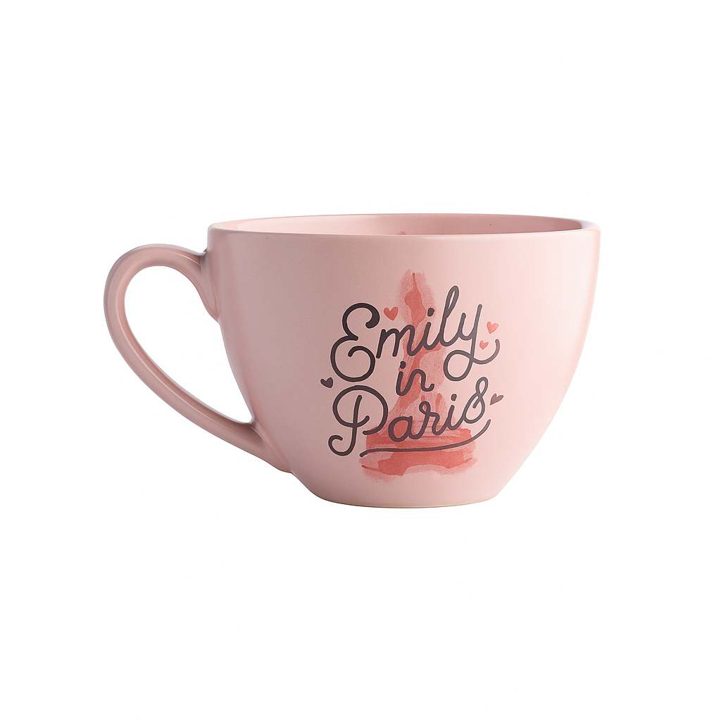 Emily in Paris cappuccino cup & 150ml body lotion