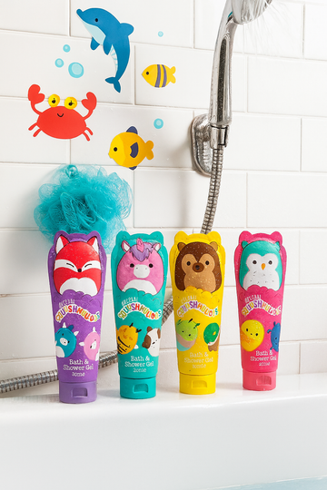 Squishmallows Character Bath & Shower Gel Set