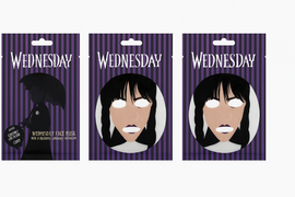 WEDNESDAY PRINTED FACE MASK HYALURONIC ACID & SNOW MUSHROOM 3 pack