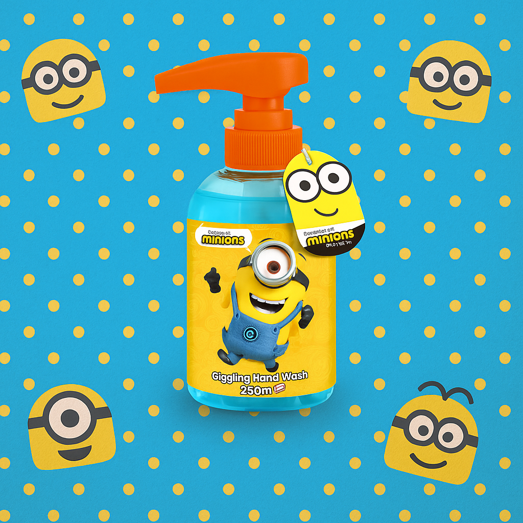MINIONS Giggling Hand Wash 250 ml - 0