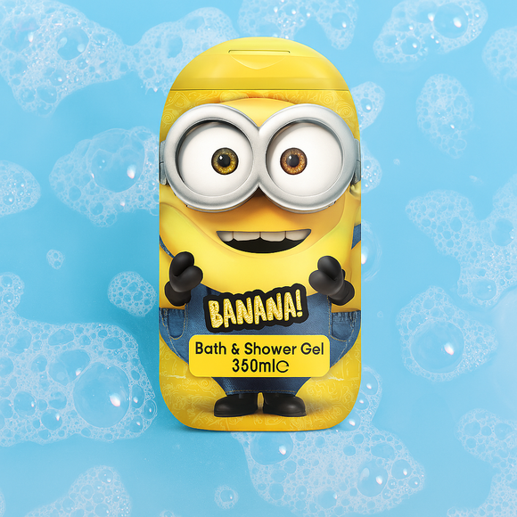 Minions bath & shower gel 300ml & Minion Banana smile 350ml Set
