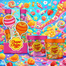 Chupa Chups Strawberry Swirl Body Butter & Orange Pop Body Scrub Set Candy Theme-3