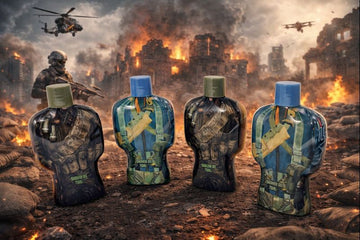 Call of Duty Soldier Shower Gel Gift Set – 4 x 75ml Body Wash Bottles – Gaming Themed Men’s Gift - 0