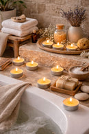 Handmade Beeswax Tea Light Candles Pack of 12-5