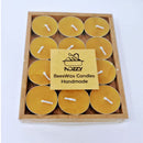 Handmade Beeswax Tea Light Candles Pack of 12-6