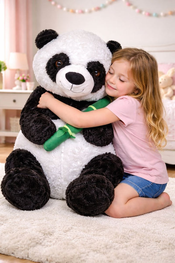 Deluxe Paws Giant Panda Stuffed Toy Large 80cm Plush