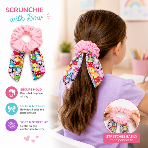 Squishmallows Hair Styling Jewellery Set 24 Hair Accessories for Girls 3-7 Years