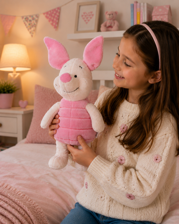 Disney Winnie The Pooh Piglet 25cm Plush - 0