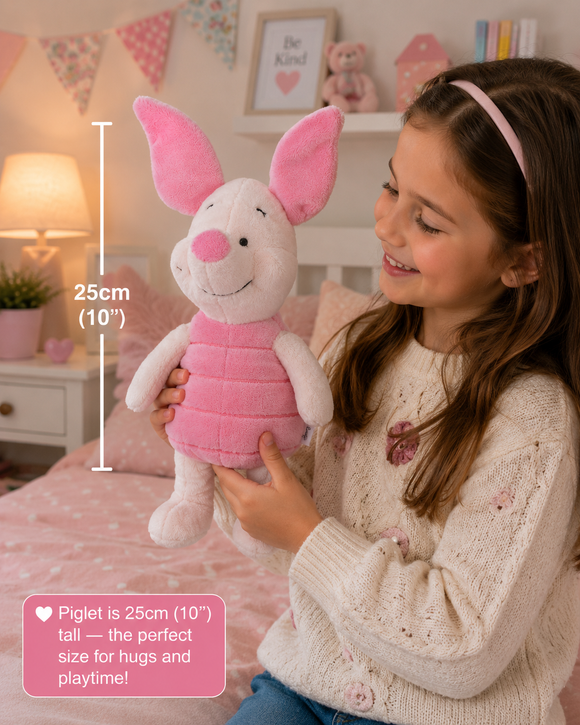Disney Winnie The Pooh Piglet 25cm Plush