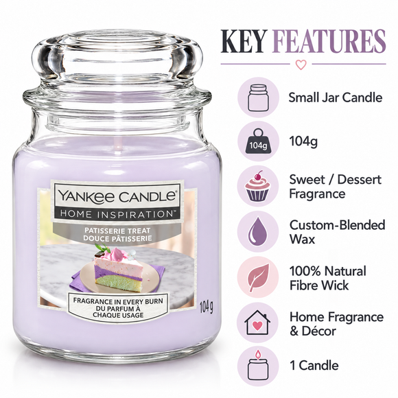  Yankee Candle Sweet Matcha and Marshmallow home fragrance candle 104g