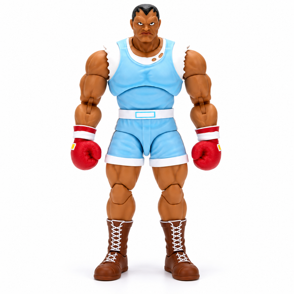 Street Fighter II Balrog collectible action figure by Jada Toys for gaming fans and collectors
