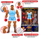 Fully poseable Balrog Street Fighter II action figure in powerful boxing stance
