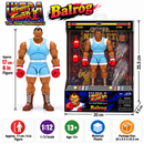 Street Fighter Balrog action figure with interchangeable heads hands and attack effects
