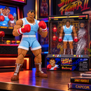 Jada Balrog action figure displaying articulated joints and dynamic fighting pose
