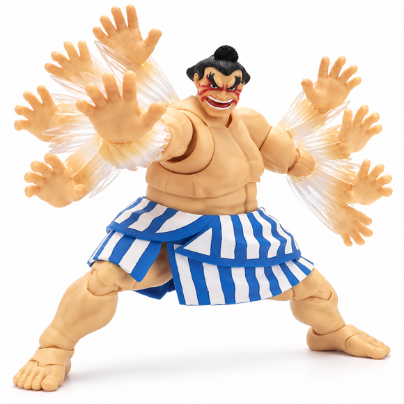 Jada Toys E. Honda articulated fighting game figure for collectors
