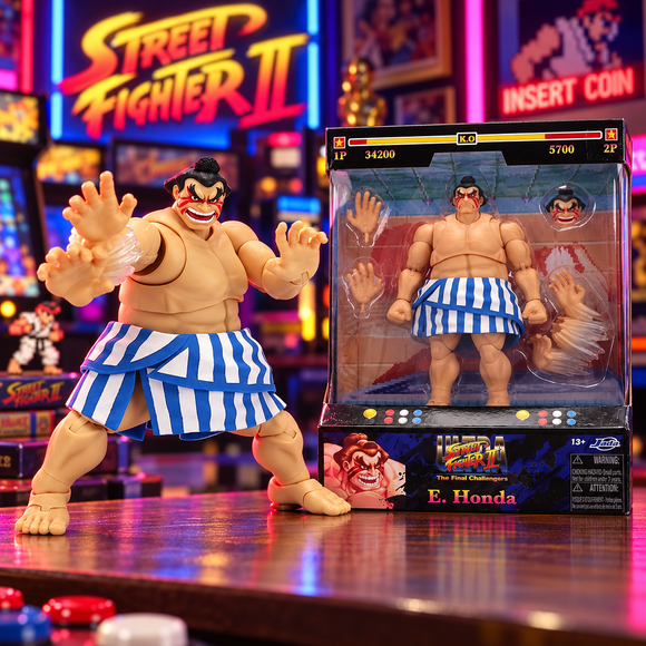  Street Fighter II E Honda Hundred Hand Slap effect accessories
