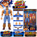  T. Hawk collectible action figure in arcade machine-style packaging
