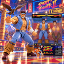  Street Fighter II T. Hawk figure with alternate head and interchangeable hands
