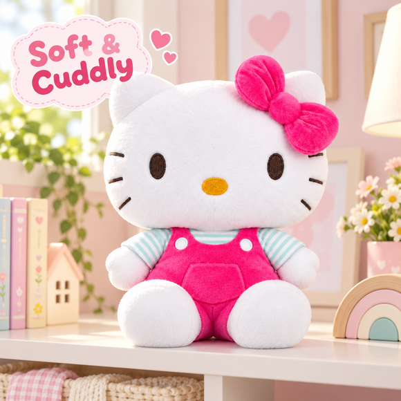 Hello Kitty 50cm cuddly plush character doll in selected colour option