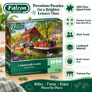  Falcon Countryside Locks traditional landscape puzzle for relaxing indoor activities
