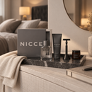  Nicce beauty and skincare set with compact retail packaging
