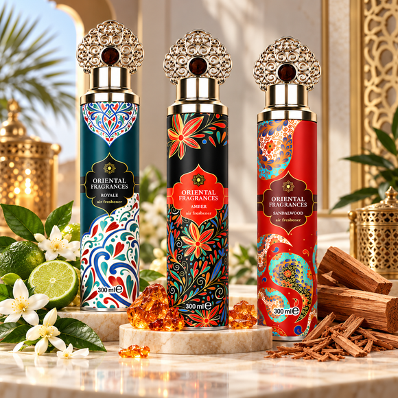Luxury oriental air freshener aerosol sprays for home fragrance
