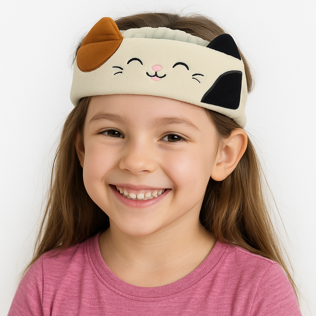 Squishmallows Dress Up Cam the Cat Plush Headband