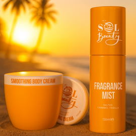 Brazilian Bum Bum Firming Cream & Fragrance Mist Gift Set -  Salted Caramel Vanilla - 0