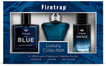 Firetrap Men's Fragrance Gift Set – 3 x 30ml Eau de Toilette Luxury Collection