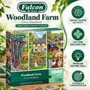  Falcon 1000 piece countryside puzzle for family leisure and puzzle collectors
