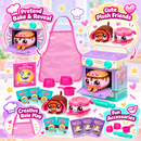 Cookeez Makery Lil' Bakez Multi Pet Playset with three scented surprise plush pets
